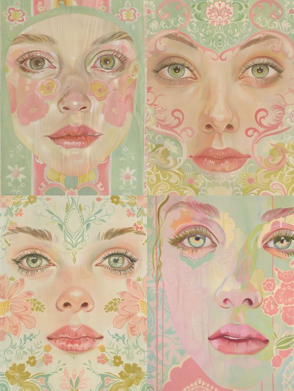 Floral Ethereal Gaze