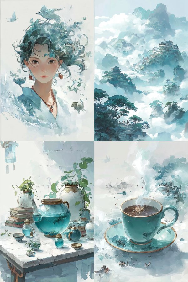 Azure Ethereal Dream