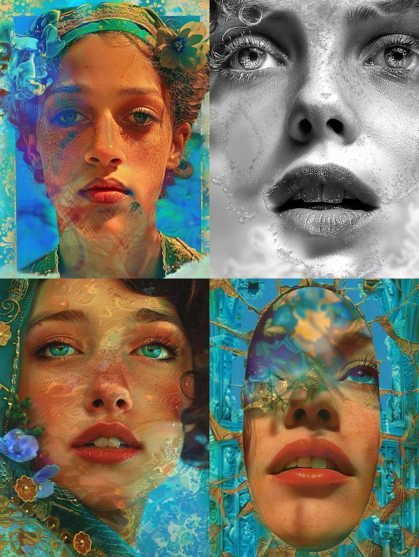 Azure Dream Portrait