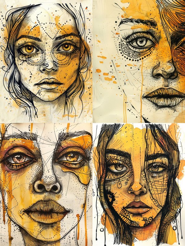 Golden Ink Mysticism