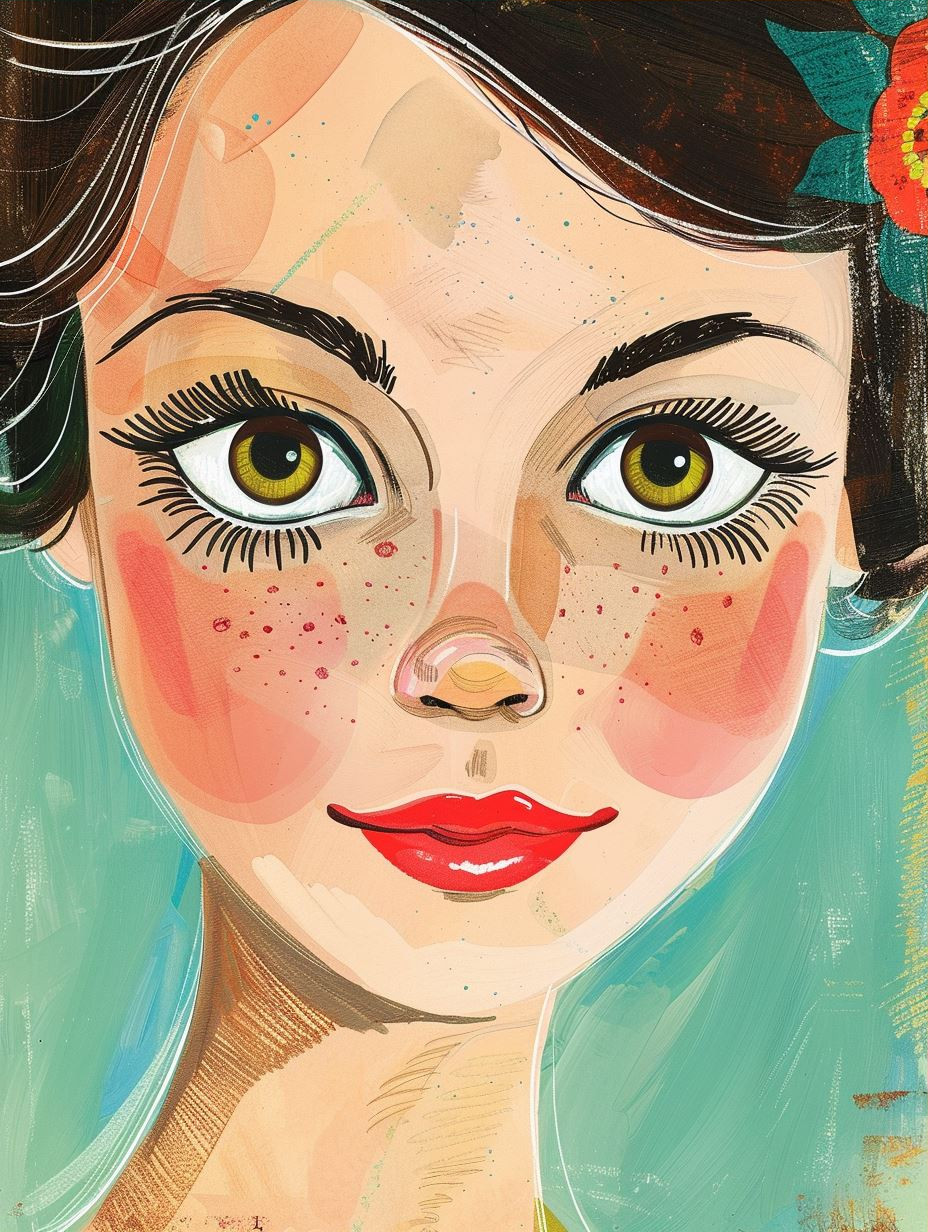 Vibrant Digital Muse