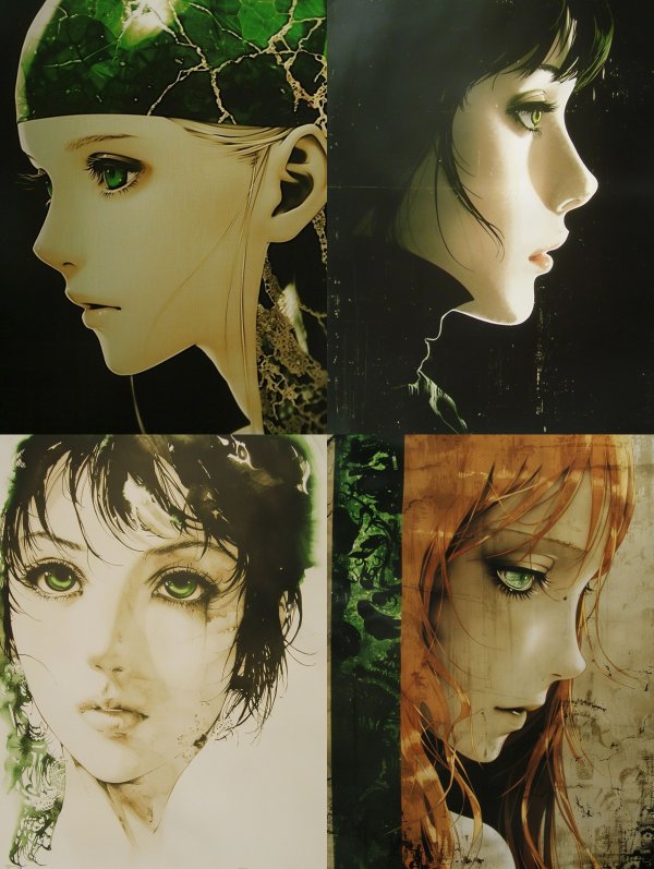 Emerald Porcelain Dream