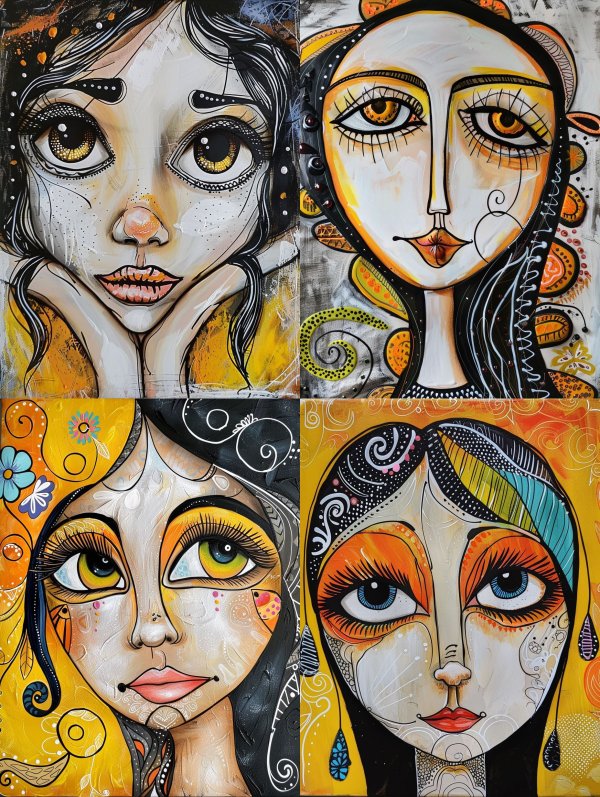 Golden Gaze Melancholy