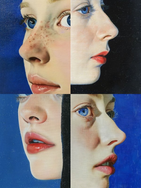 Azure Gaze Canvas