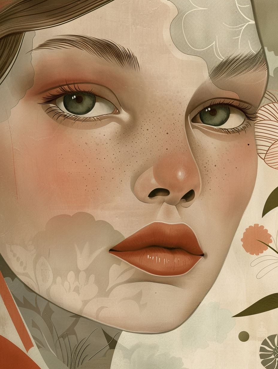 Floral Ethereal Portrait Study
