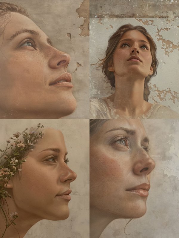 Ethereal Classical Portrait Studies
