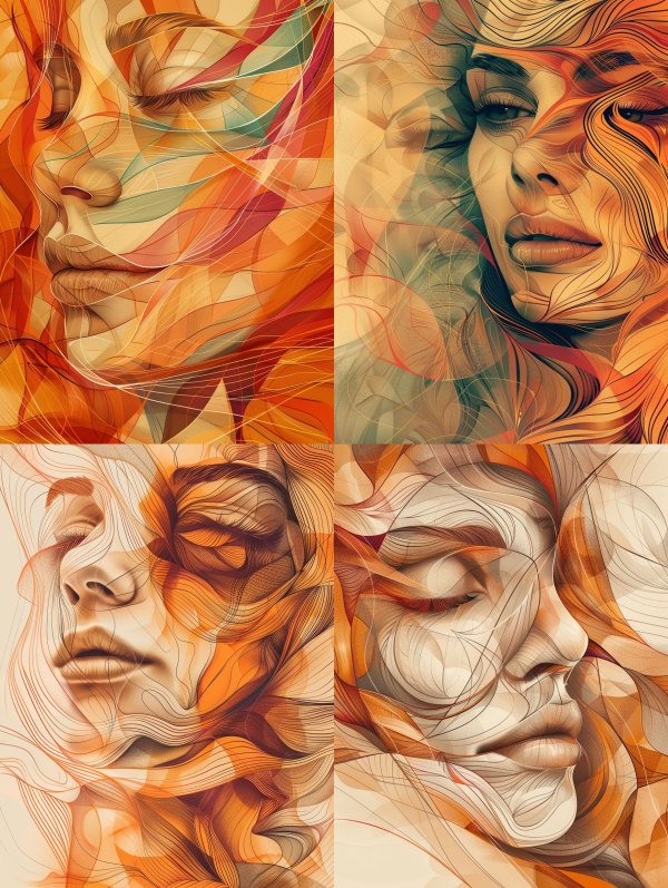 Amber Ethereal Flow