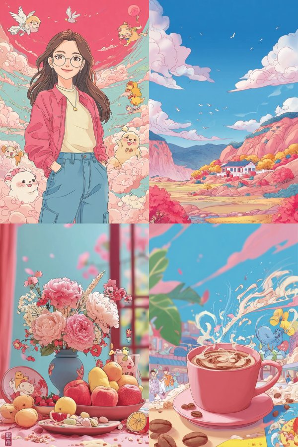 Pastel Dreamscape Anime
