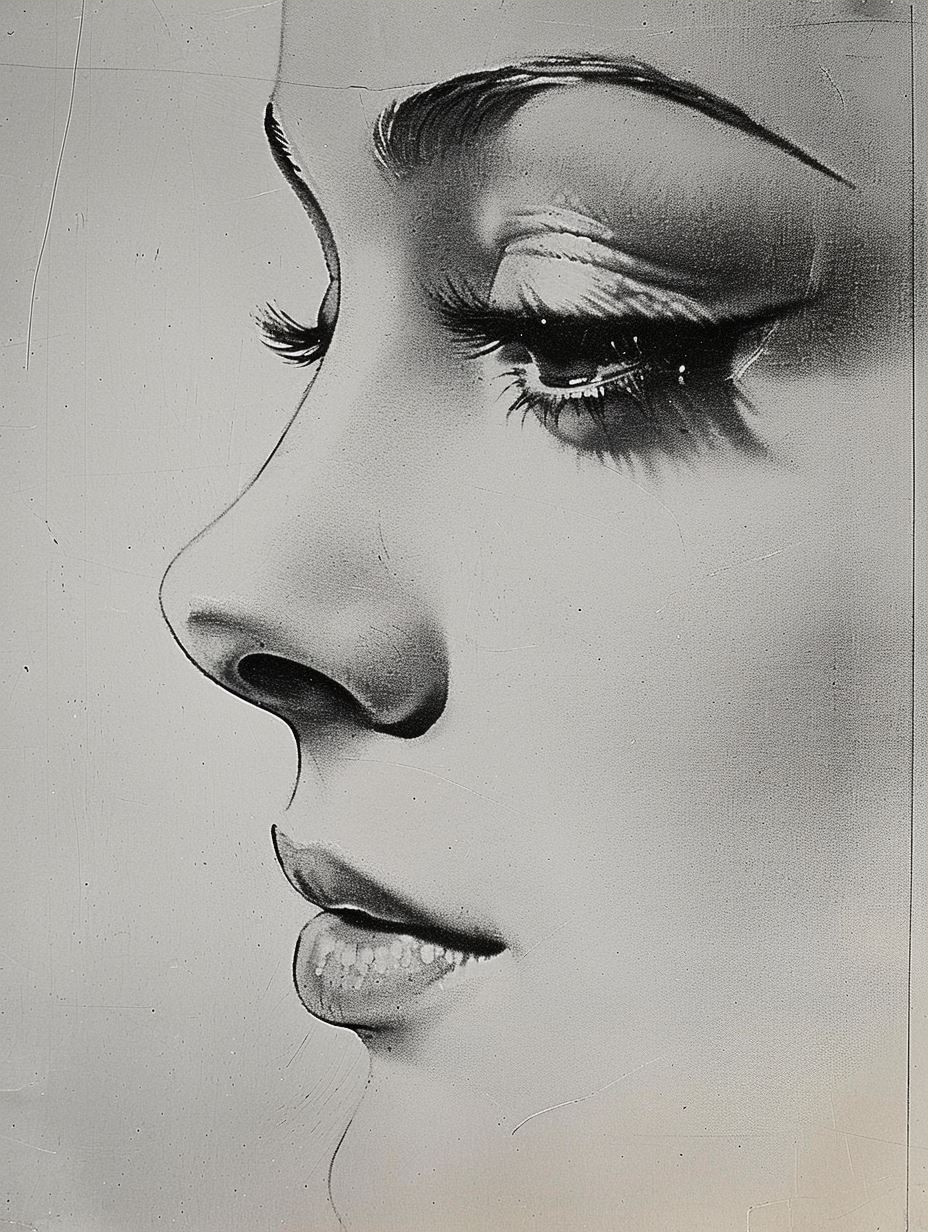 Hyper-Realistic Charcoal Portrait Study