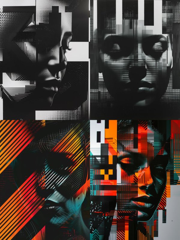 Fragmented Noir Vision