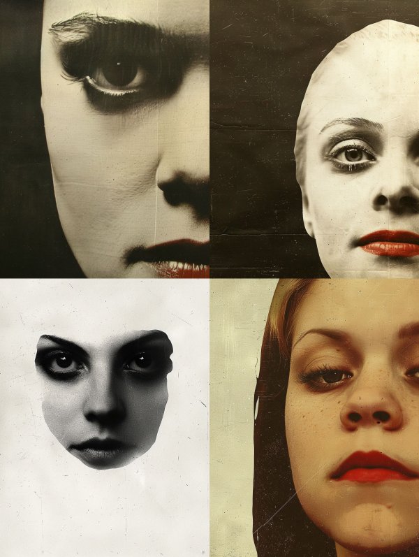 Avant Garde Cinematic Portraits
