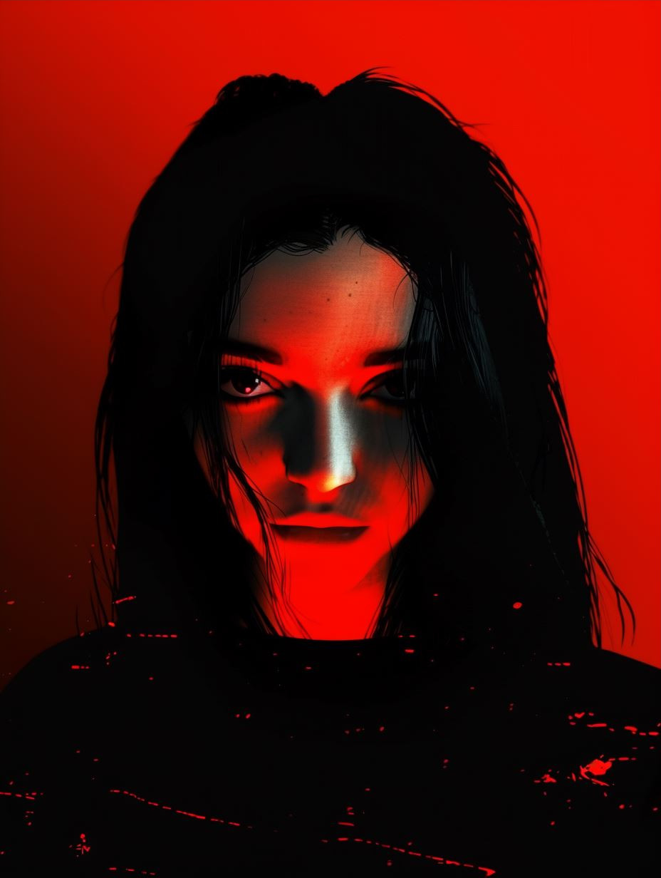 Crimson Shadows of Silent Grief - Image 3