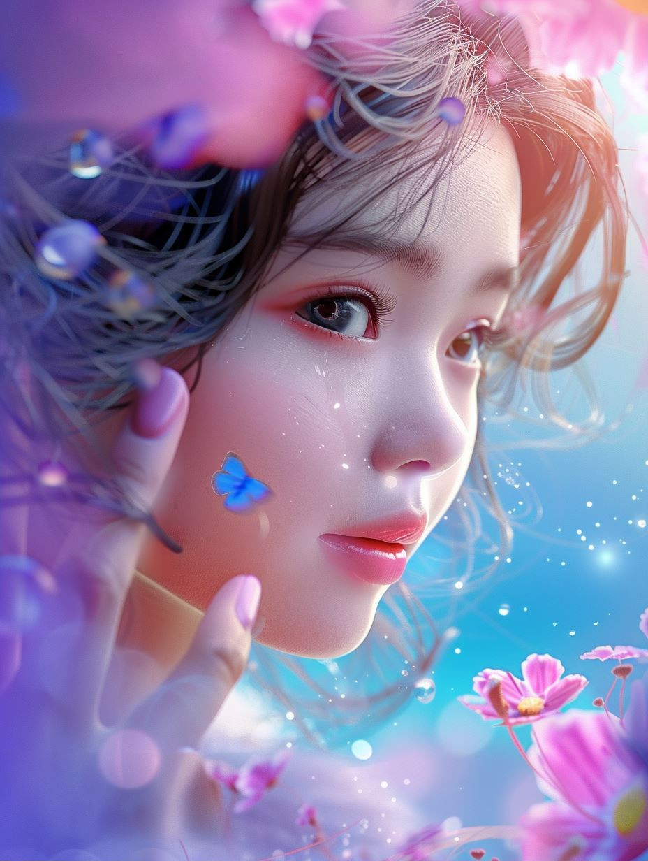 Ethereal Dream of Pastel Light