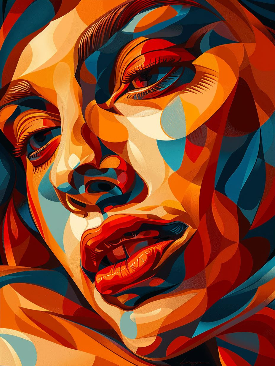 Autumnal Soul in Vibrant Layers