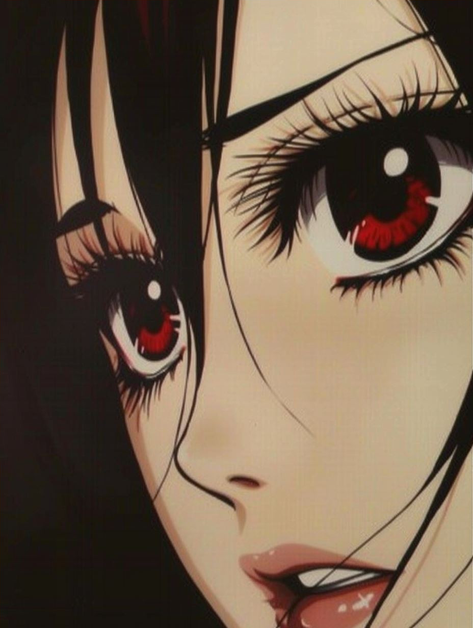Noir Ink Manga Portrait