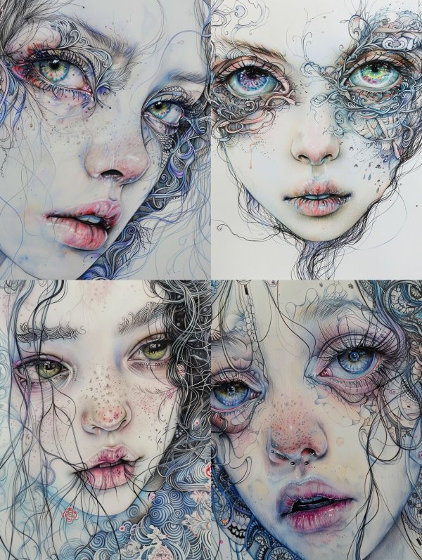 Ethereal Ink Dream