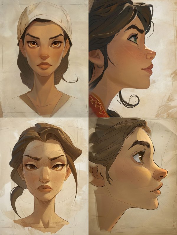 Rustic Portrait of Quiet Strength