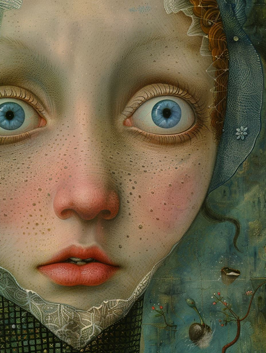 Ethereal Gaze of the Forest