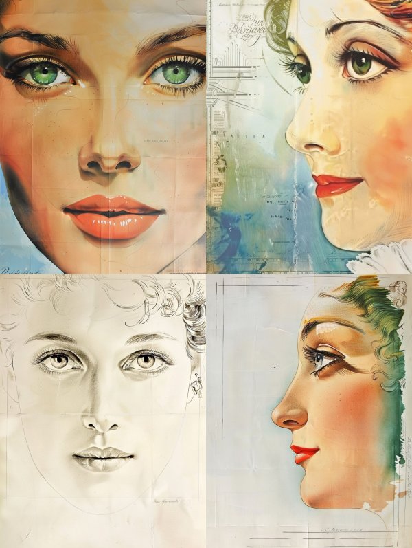 Emerald Gaze Portrait