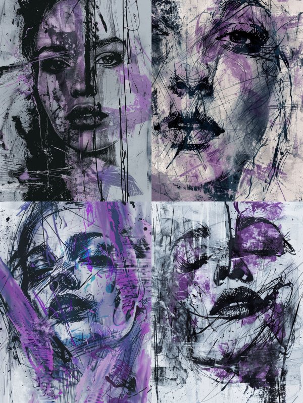 Violet Fragmented Soul