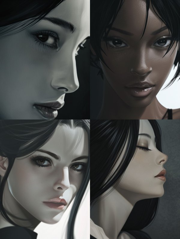 Velvet Shadow Gaze
