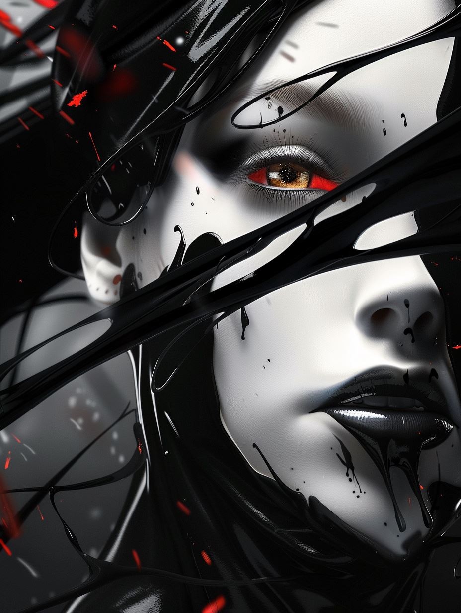 Ethereal Porcelain Sorrow