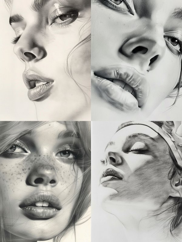 Ethereal Graphite Gaze