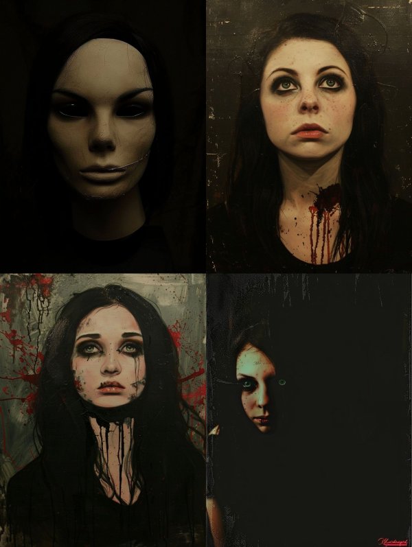 The Hollow Porcelain Gaze