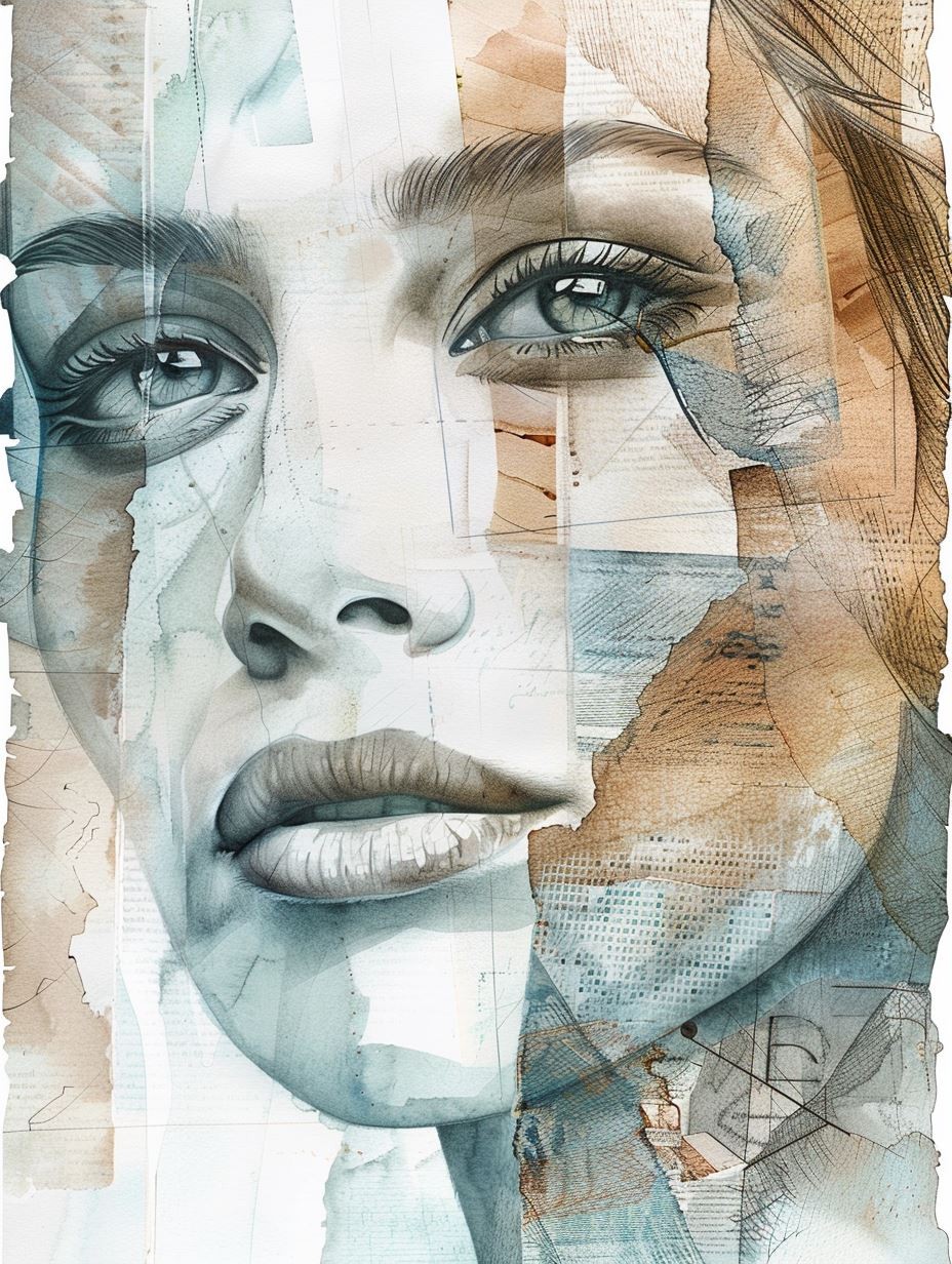 Fragmented Soul Collage - Image 3