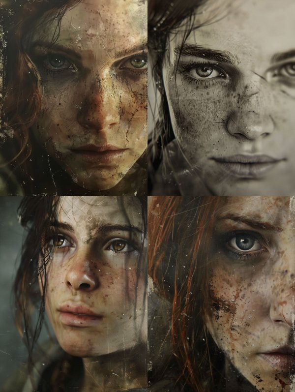 Weathered Soul in Gritty Detail
