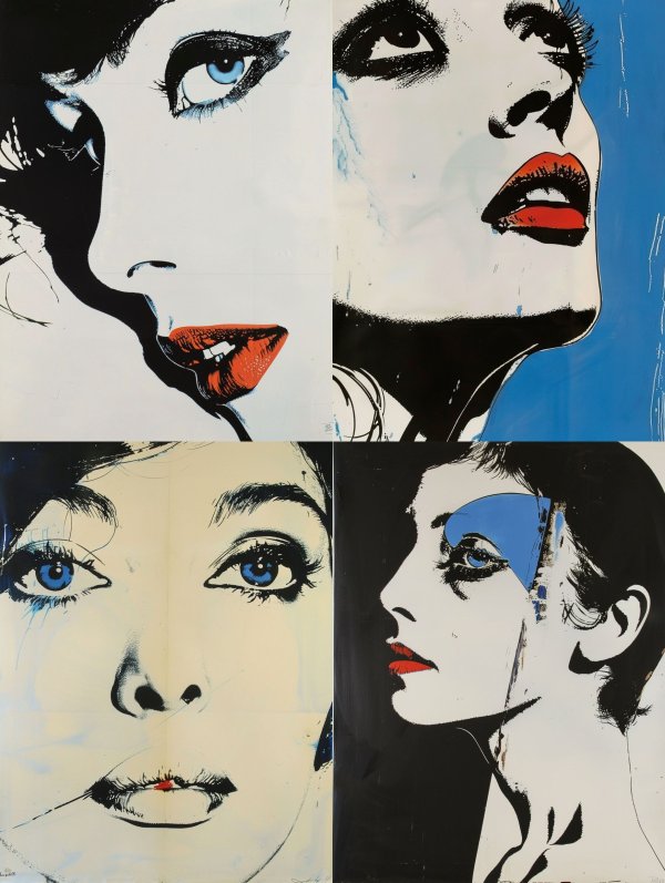 Noir Pop Art Glamour