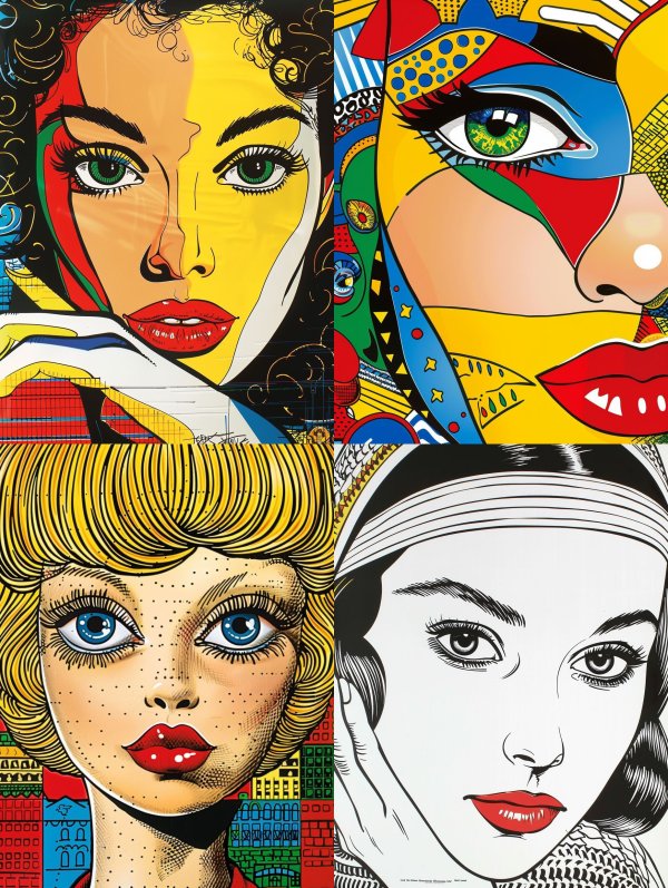 Pop Art Prism Portrait