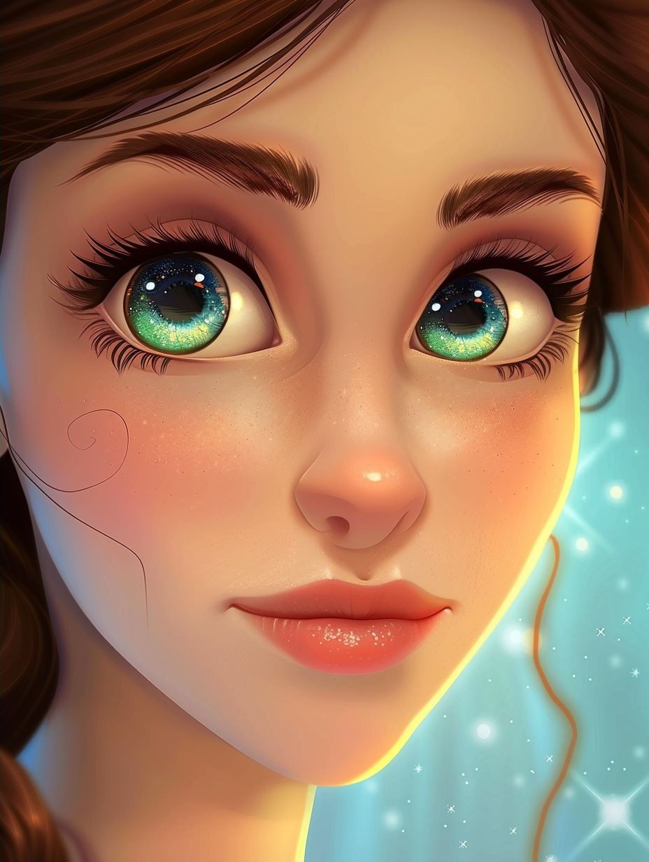 Radiant Dream Portrait