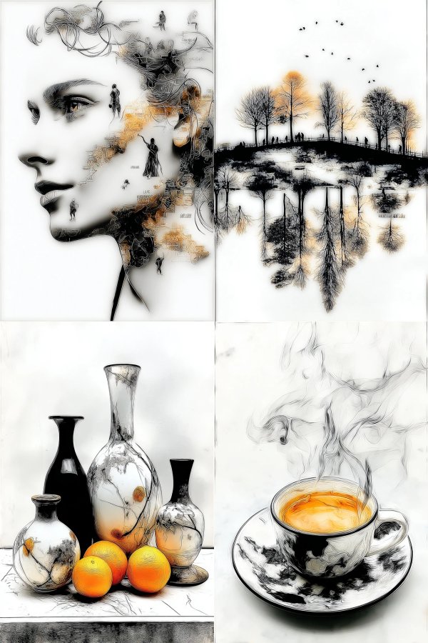 Fragmented Soul Portrait