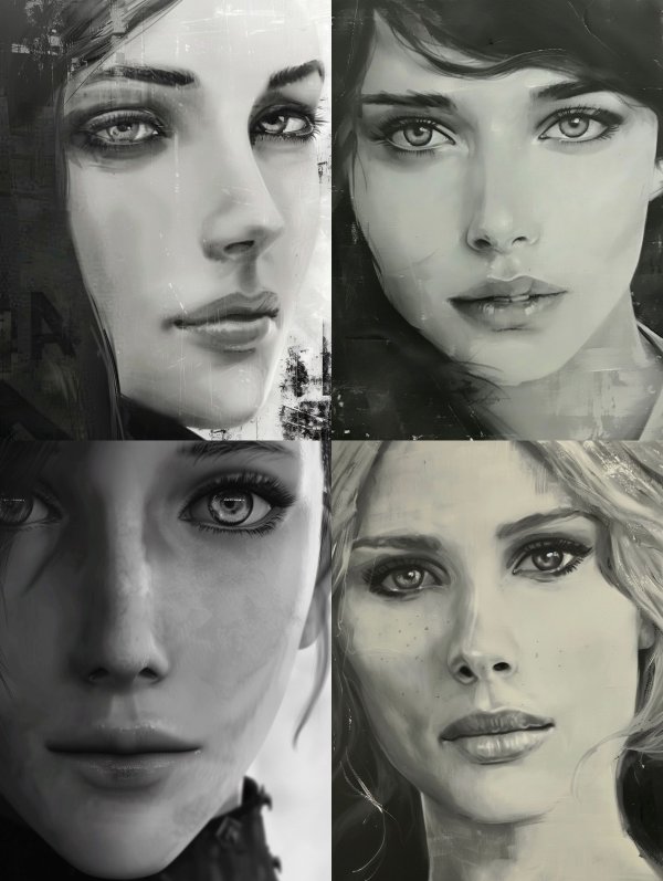 Monochrome Digital Soul