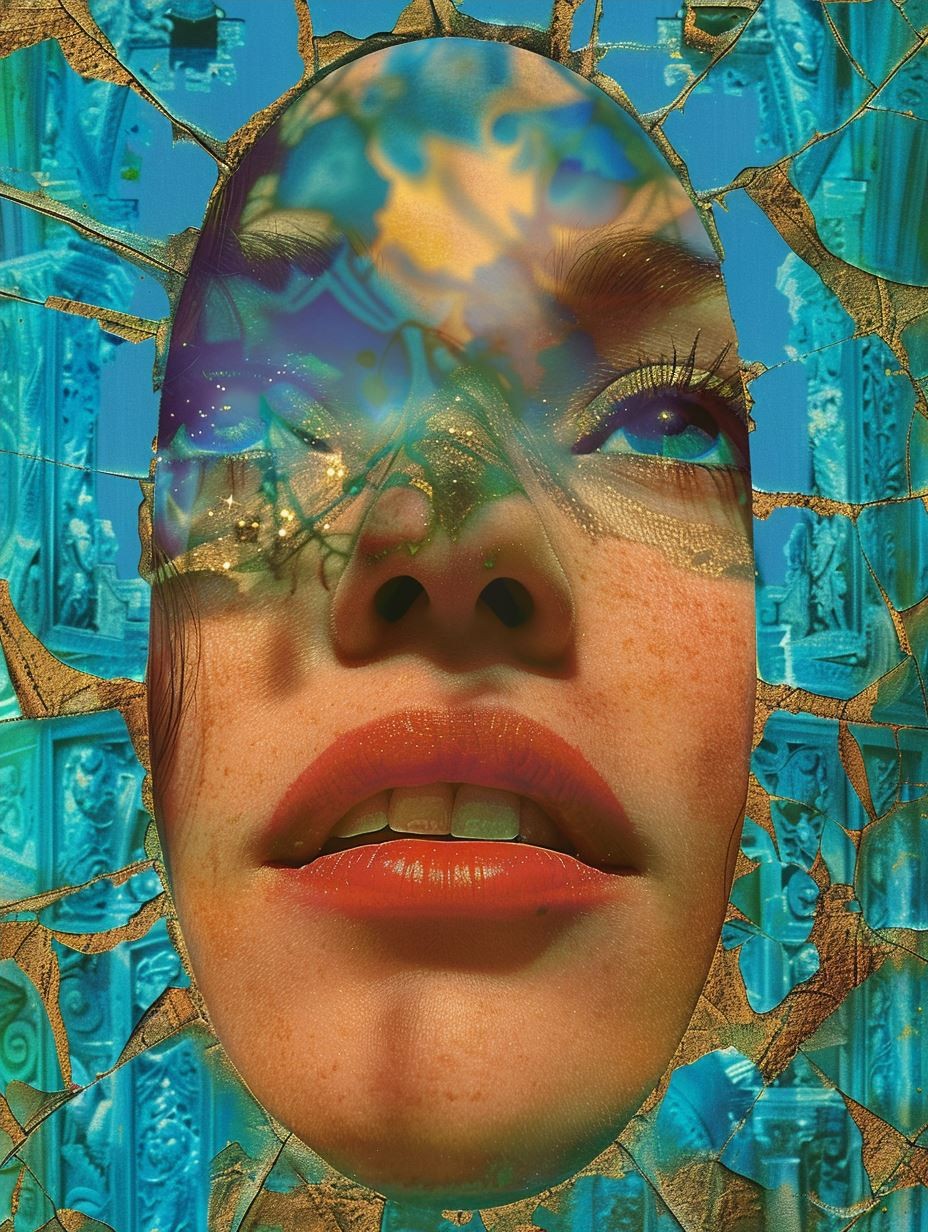 Azure Dream Portrait