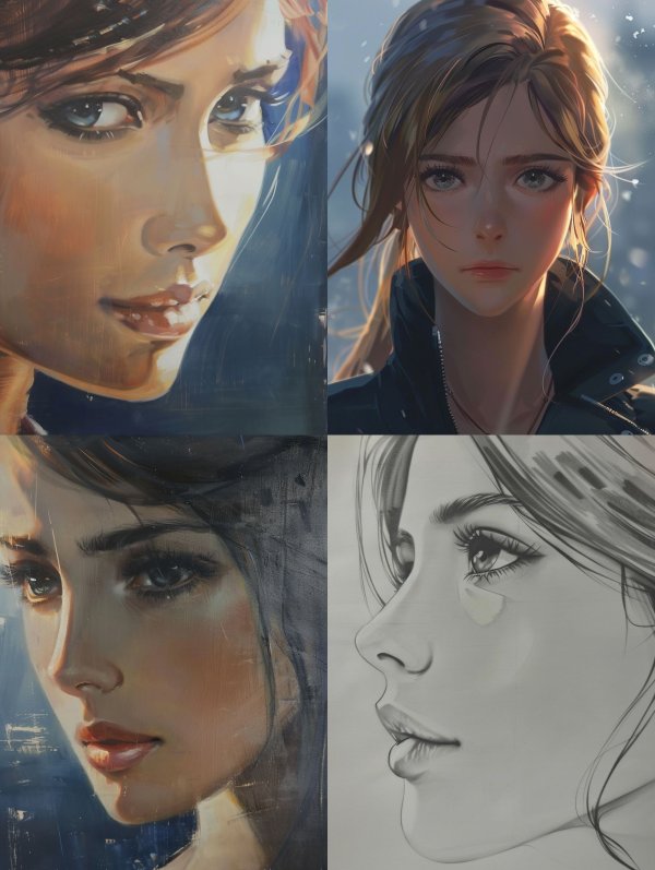 Luminous Ethereal Portrait