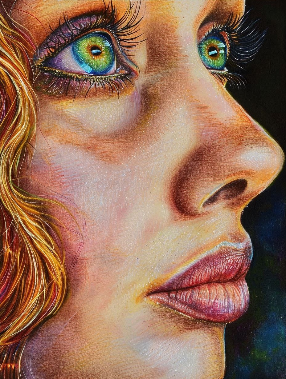 Prismatic Dream Portrait
