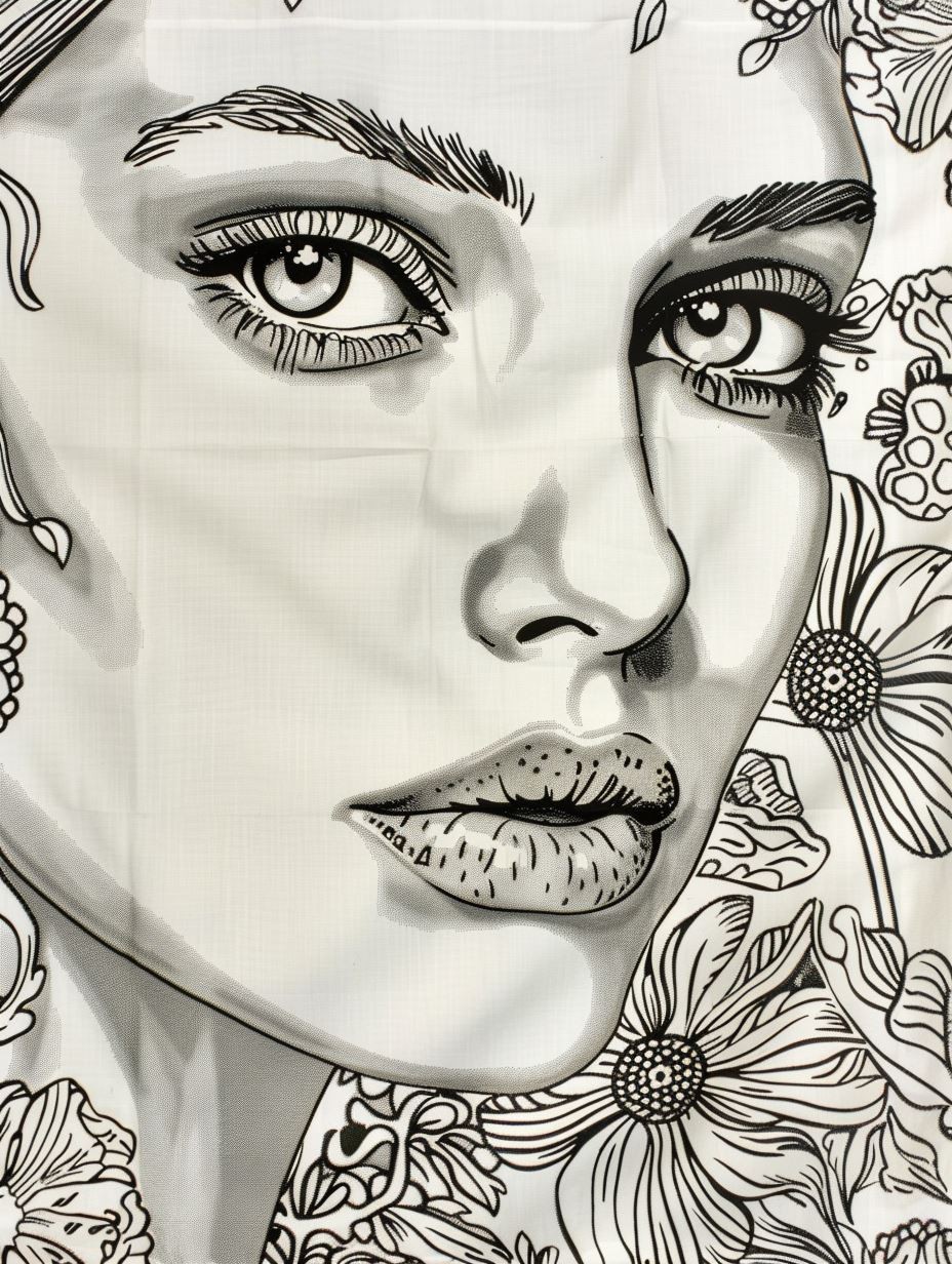 Graphic Ink Portrait - Image 3