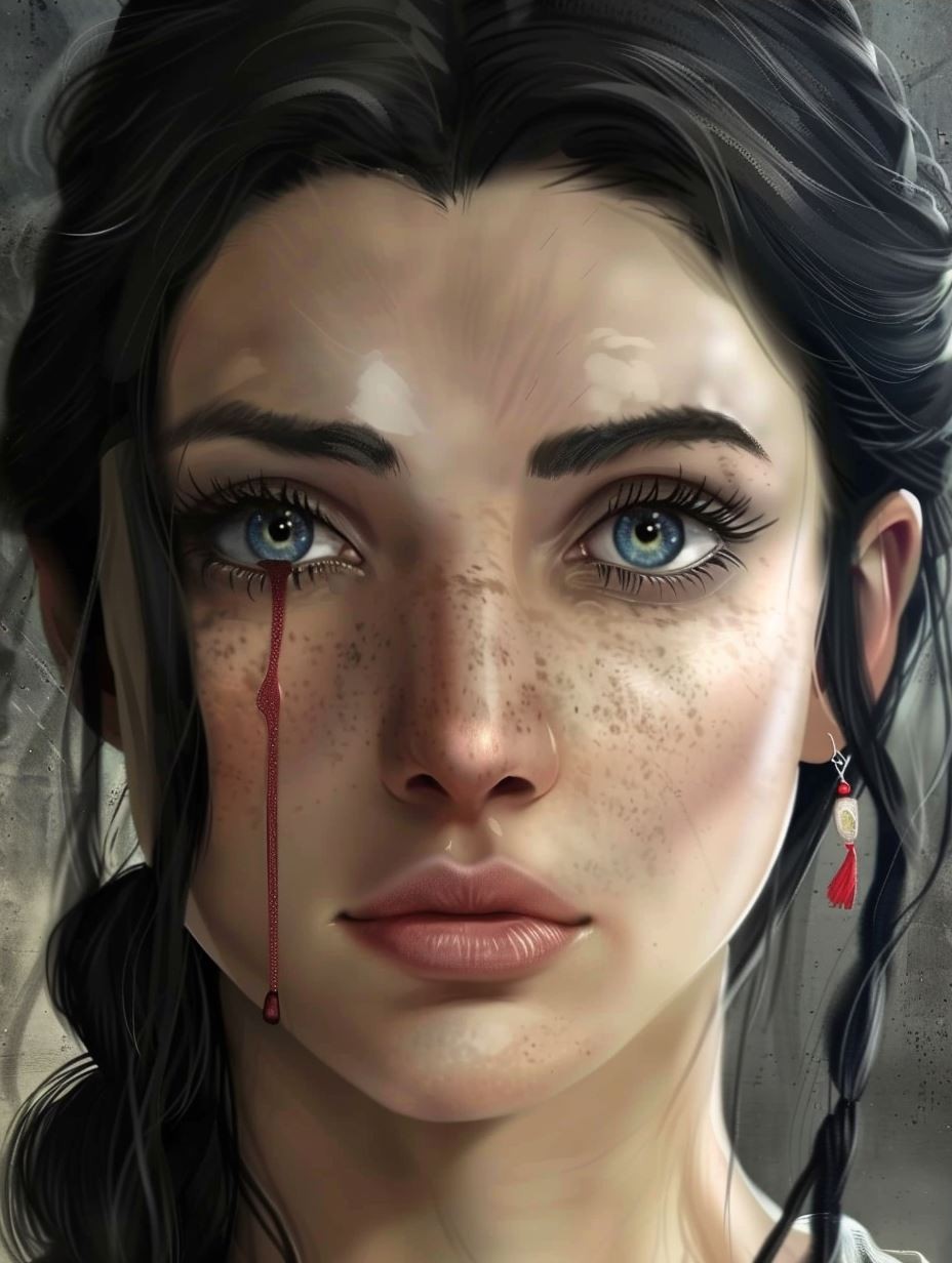 Velvet Gaze Portrait