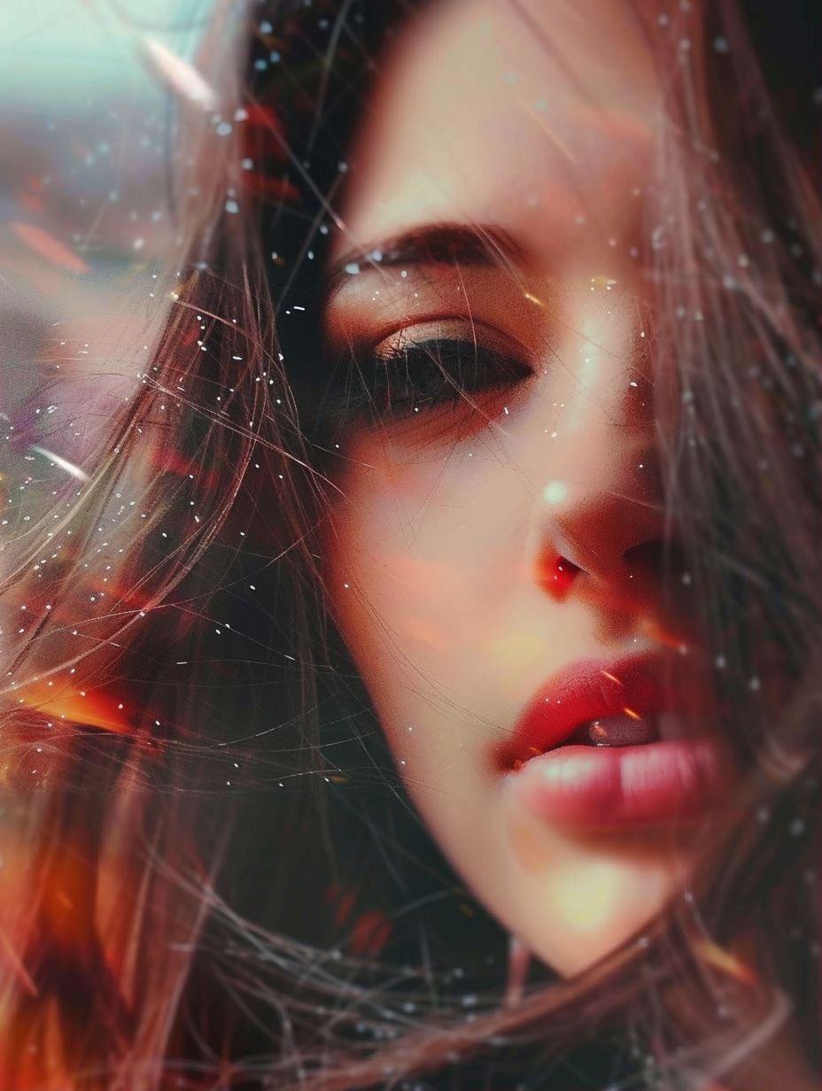 Crimson Ethereal Gaze