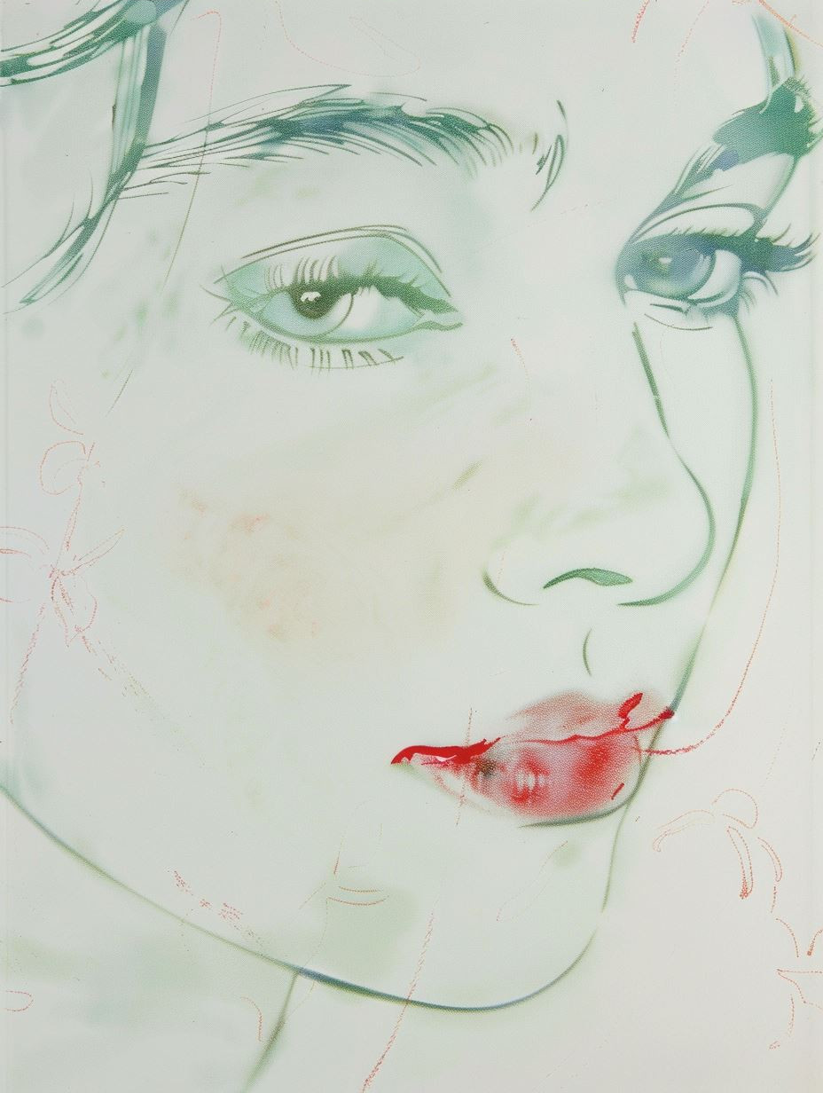 Ethereal Floral Dream Portrait