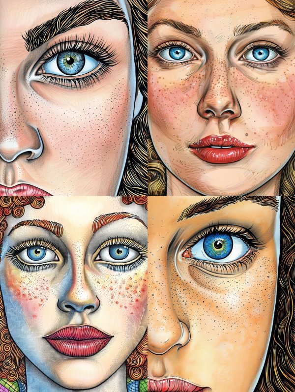 Hyper Detailed Gaze