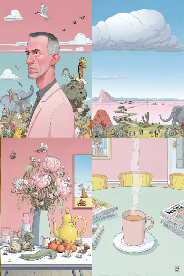 Pastel Menagerie Dream
