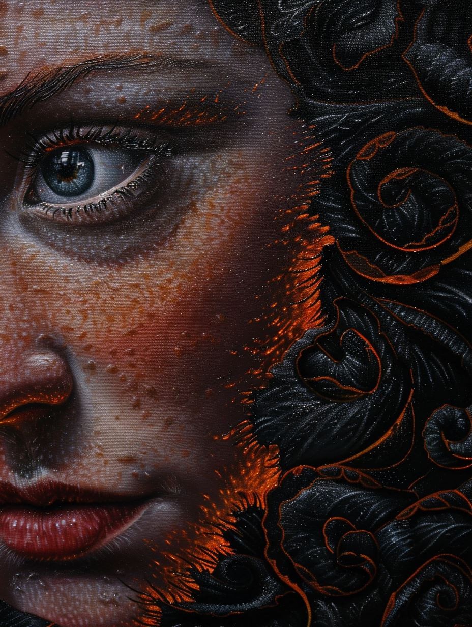 Ethereal Freckled Muse - Image 3