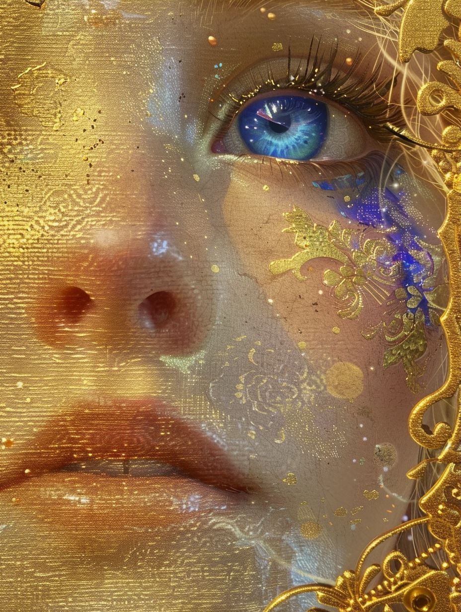 Golden Celestial Blueprint