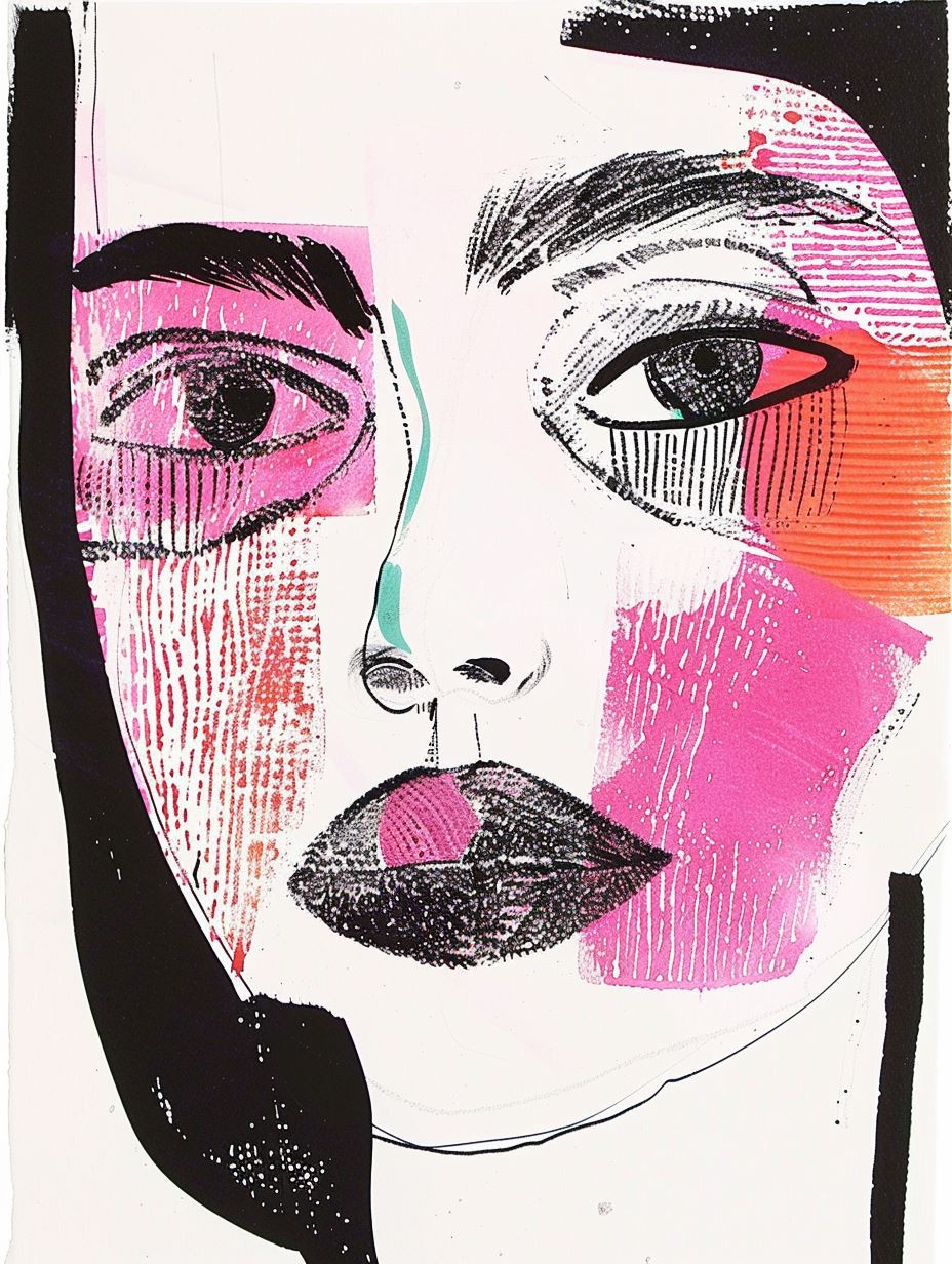 Neon Pop Art Portraiture