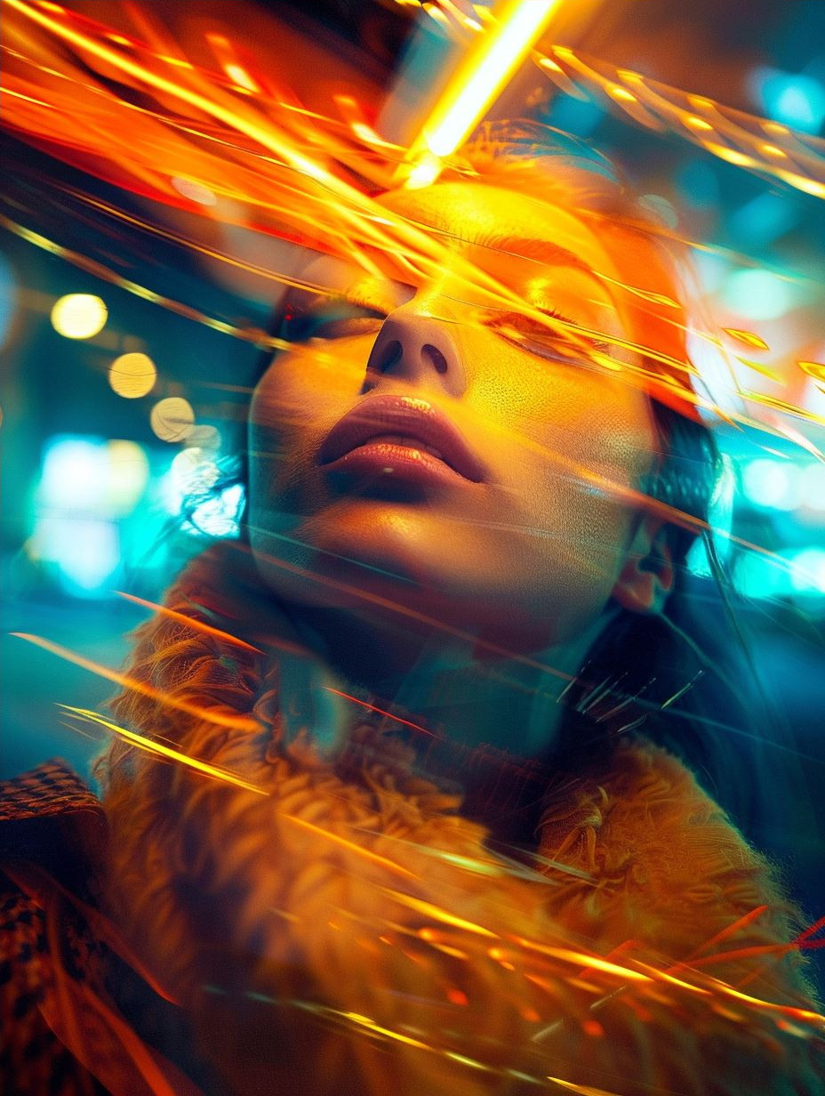 Ethereal Fire and Ice Gaze