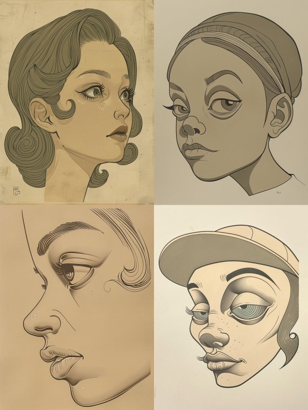 Vintage Nouveau Muse