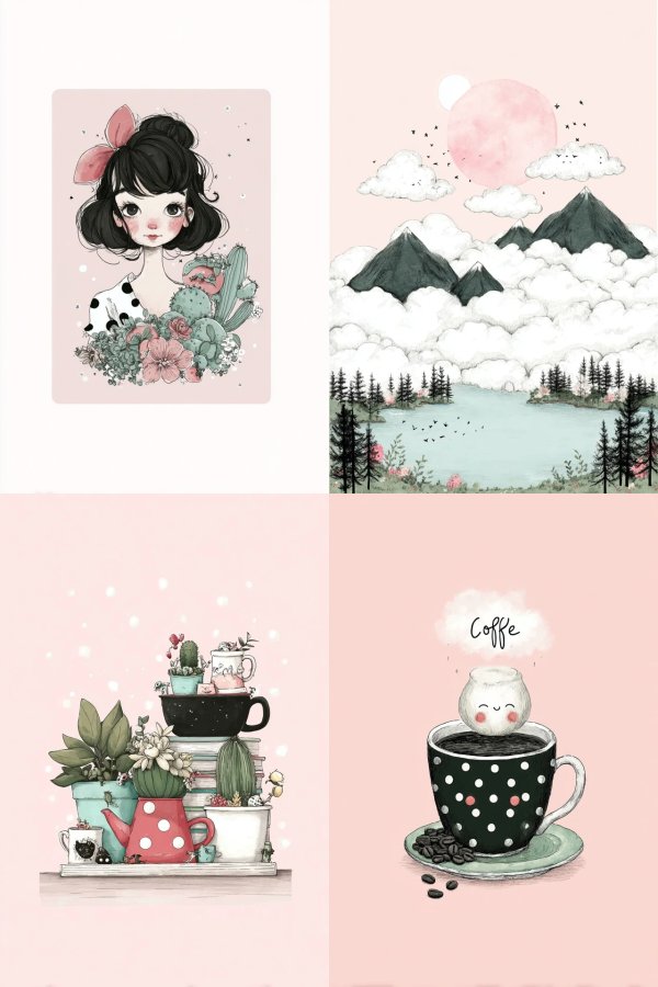 Pastel Botanical Dream